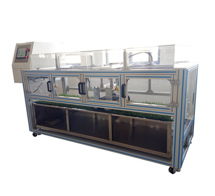 How is the Artificial Turf Abrasion Tester used?