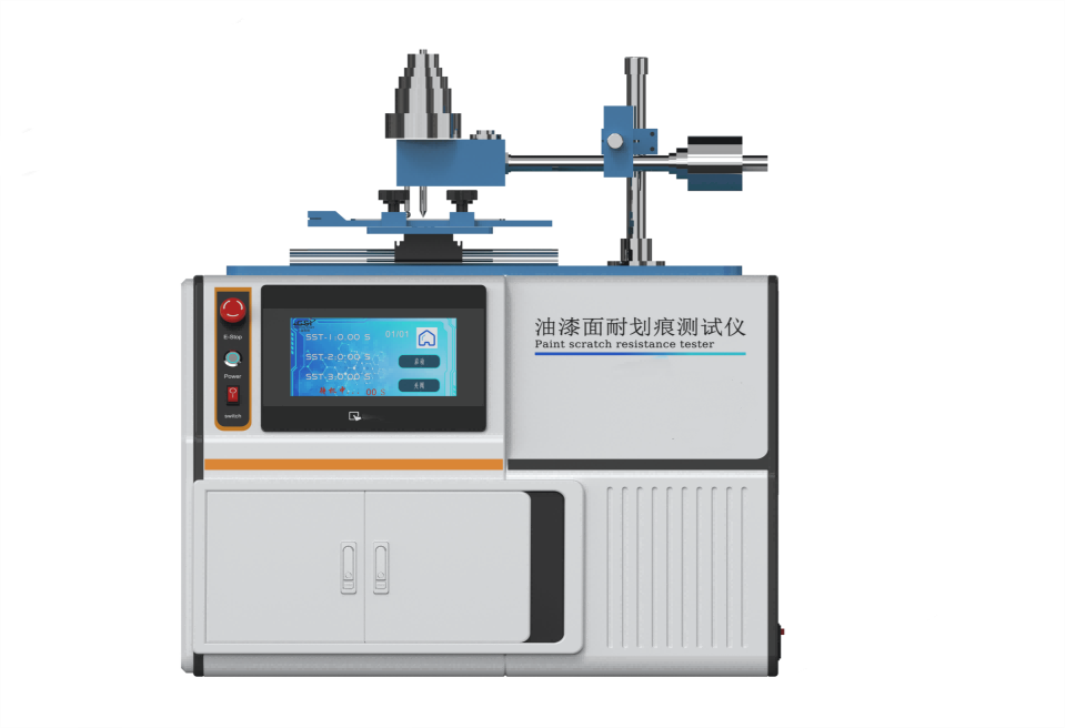 What is a paint surface scratch resistance tester?