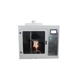 Protective clothing flame spread tester